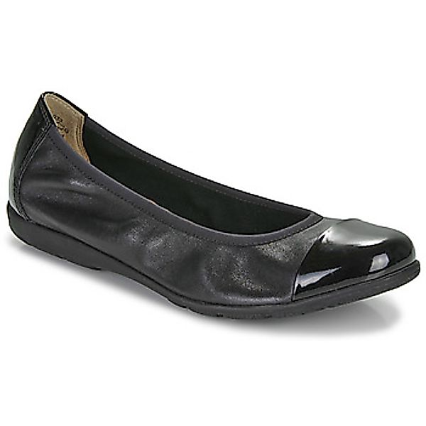Caprice Ballerina Loafer, Slipper, Festtags Schuh mit Lack-Details günstig online kaufen
