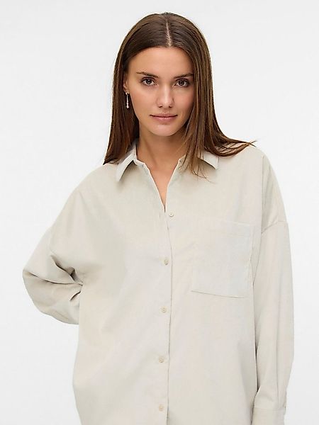 Vero Moda Hemdbluse VMSANNE COURDEROY LS SHIRT WVN GA NOOS günstig online kaufen