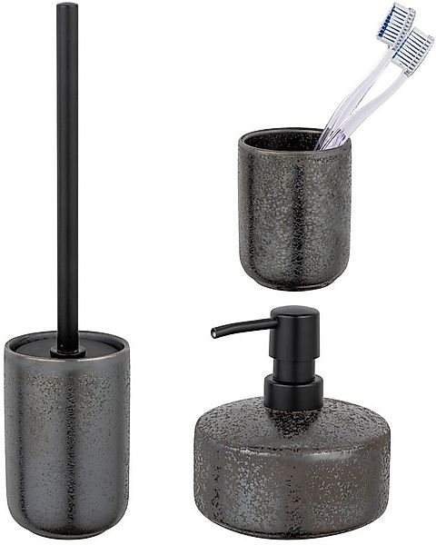 SCHÖNER WOHNEN-Kollektion Badaccessoire-Set »Rufina«, Set, 3 tlg., Keramik günstig online kaufen