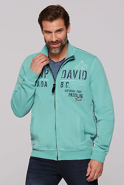 CAMP DAVID Sweatjacke, mit Stehkragen günstig online kaufen
