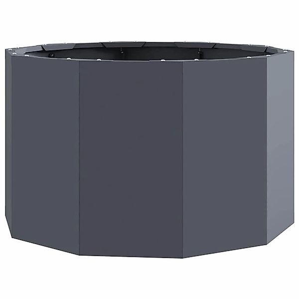 vidaXL Pflanzkübel Anthrazit 60 x 60 x 35 cm Stahl 883740 günstig online kaufen