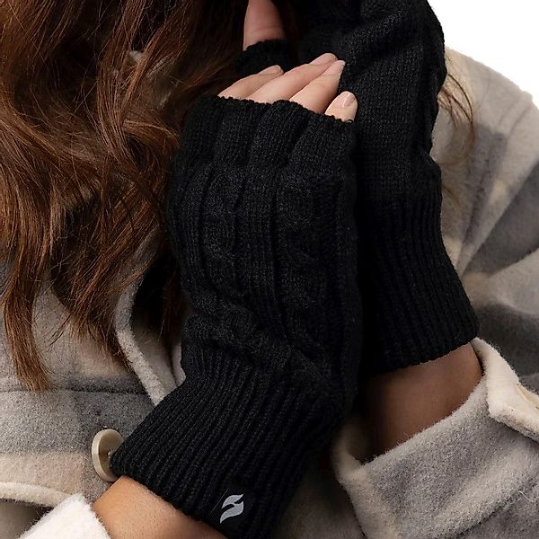 Heat Holders Strickhandschuhe Fingerlose Damen-Handschuhe mit günstig online kaufen