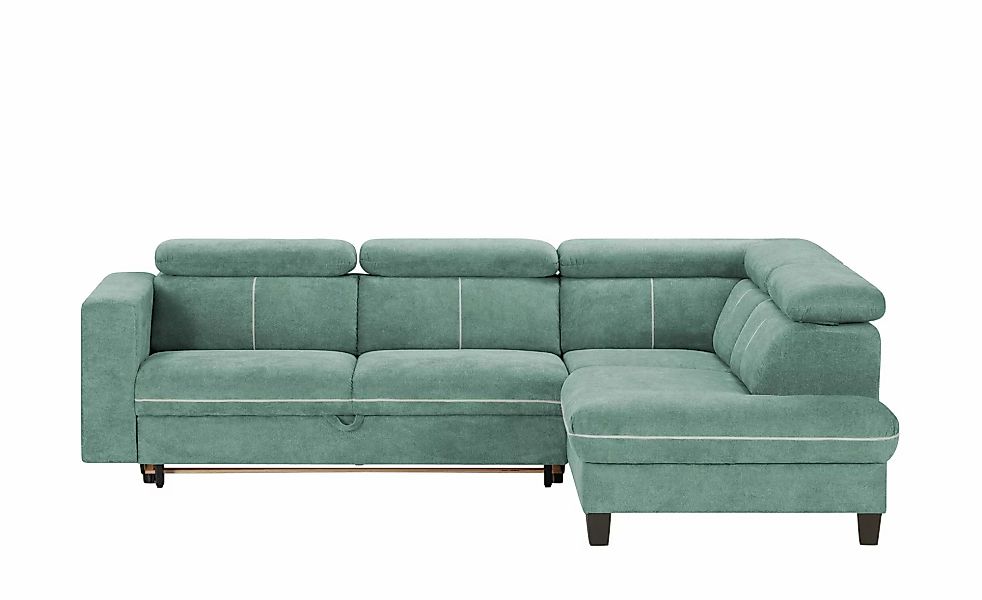 Ecksofa  Zante ¦ grün ¦ Maße (cm): B: 253 H: 95 T: 190.0 Polstermöbel > Sof günstig online kaufen