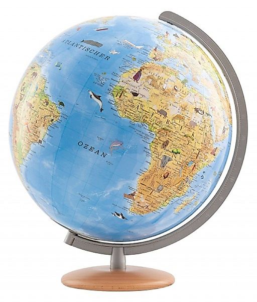 Kinderglobus mit Entdeckerstift Ø 34 cm günstig online kaufen