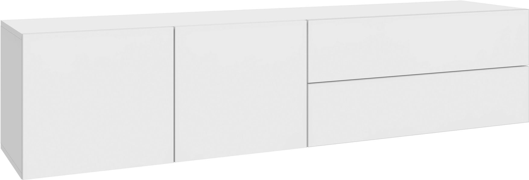 borchardt Möbel Lowboard "Sophia" Breite 152 cm, hängend und stehend montie günstig online kaufen