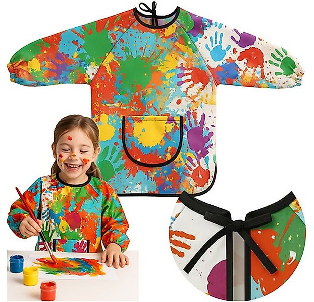 KRUZZEL Malschürze Schutzschürze Küchenschürze, (Spar-Set, basteln, malen), günstig online kaufen