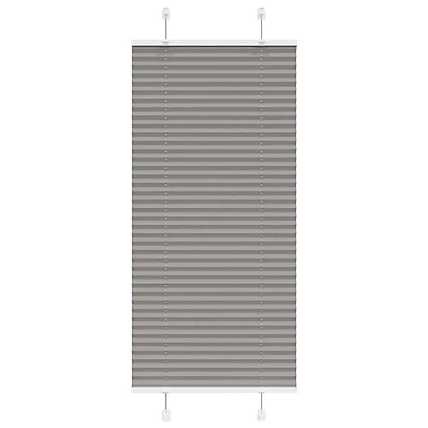 vidaXL Plissee Anthrazit 55x150 cm Stoffbreite 54,4 cm Polyester 4015083 günstig online kaufen