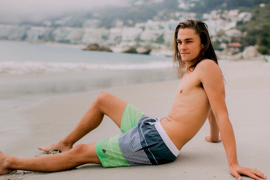 GUGGEN Mountain Badeshorts Badeshorts Badehose Herren günstig online kaufen