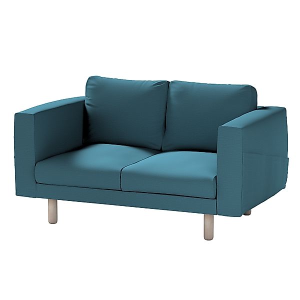 Bezug für Norsborg 2-Sitzer Sofa, dunkelblau, Norsborg 2-Sitzer Sofabezug, günstig online kaufen