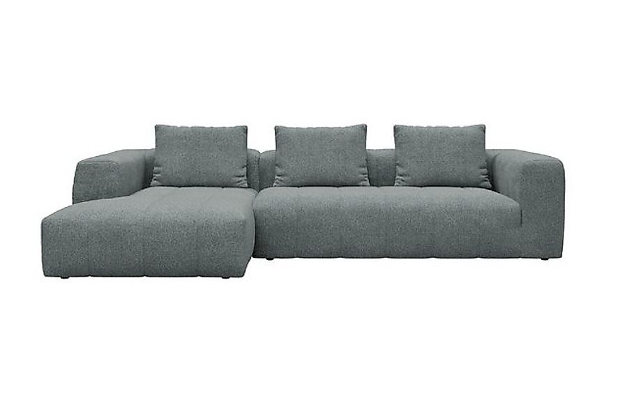 moebelfaktor Ecksofa Hugo 2,5-Sitzer Armlehne rechts mit Chaiselongue, Modu günstig online kaufen