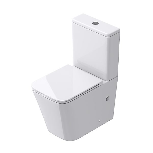 doporro Tiefspül-WC Stand-WC Design Toilette Silent-Close günstig online kaufen