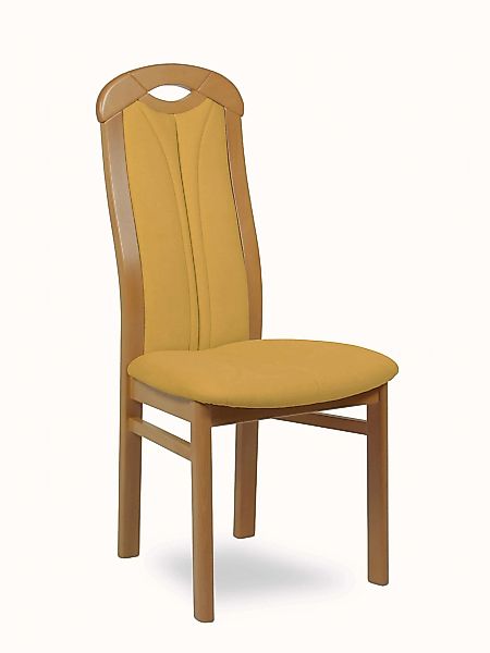 Home affaire 4-Fußstuhl "ALEX, Stuhl,Armlehnstuhl", 2 St., Feinstruktur, St günstig online kaufen