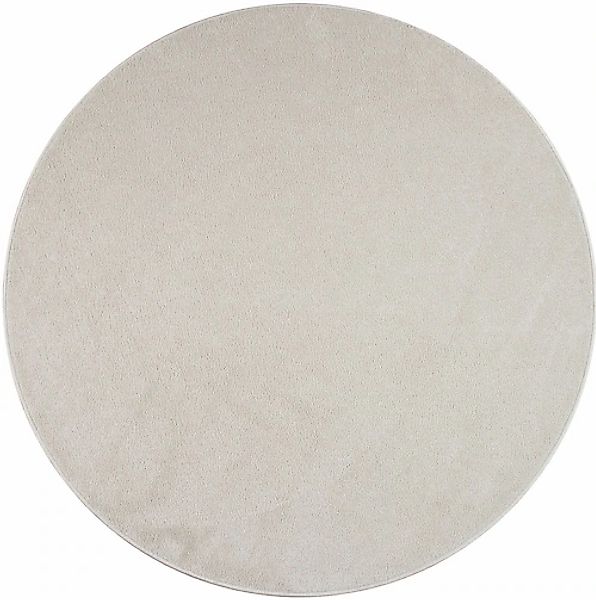 Paco Home Teppich "Porto 890" rund 13 mm Höhe Kurzflor, Uni-Farben, ideal i günstig online kaufen