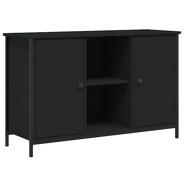 VidaXL TV-Schrank Schwarz 100x35x65 cm Holzwerkstoff günstig online kaufen