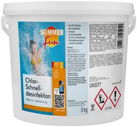 SUMMER FUN Chlorgranulat "Chlor-Schnelldesinfektion" 5 kg Granulat günstig online kaufen