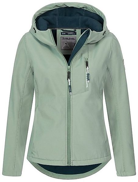 SUBLEVEL Softshelljacke Damen Frühlings Jacke Softshell günstig online kaufen
