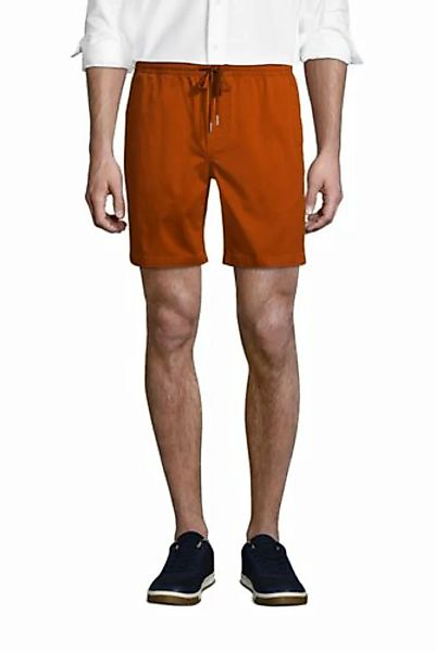 Chino-Shorts mit Dehnbund, Herren, Größe: XL Normal, Beige, Baumwolle, by L günstig online kaufen