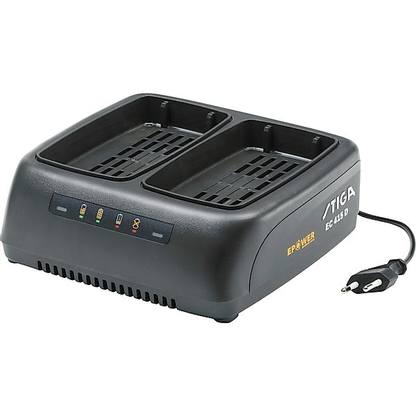 STIGA GARDEN Akku-Ladestation "EC 415 D" 1.500 Doppel-Ladegerät für die 500 günstig online kaufen