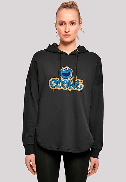 F4NT4STIC Kapuzenpullover "Sesamstraße Cookie Graffiti Logo", Premium Quali günstig online kaufen