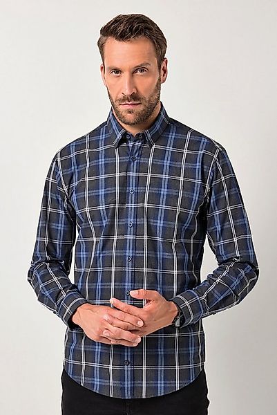 JP1880 Businesshemd Karohemd Langarm Kentkragen Modern Fit günstig online kaufen