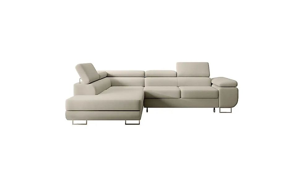 Selsey Ecksofa mit Schlaffunktion Stevil ¦ grau ¦ Maße (cm): B: 275 H: 90 P günstig online kaufen