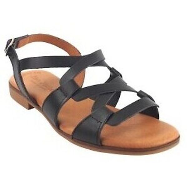Eva Frutos  Schuhe 3080 Damensandale in Schwarz günstig online kaufen