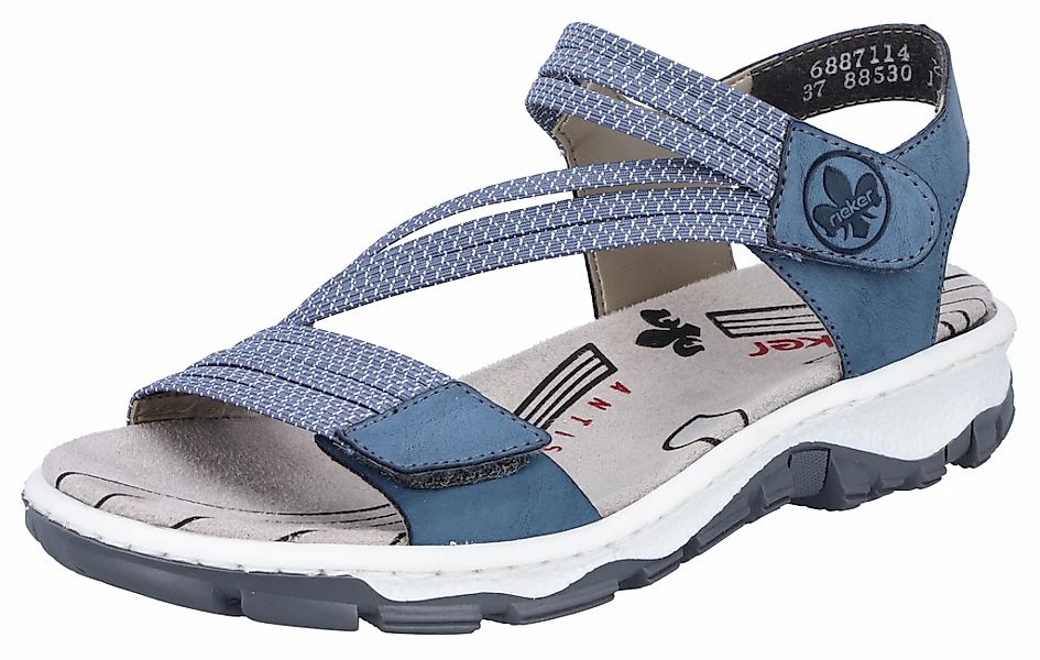 Rieker Riemchensandale, Sommerschuh, Sandalette, Klettschuh, im Sportslook günstig online kaufen