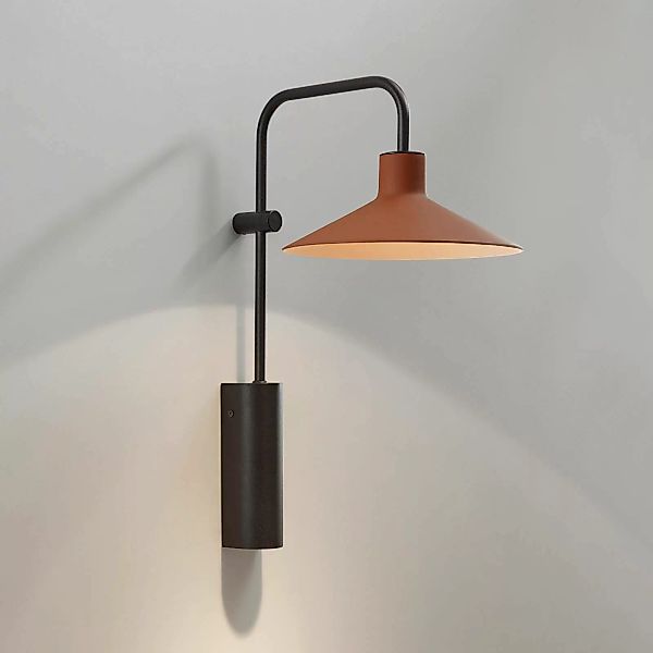 Bover Platet A02 Wandlampe E14 Schalter terracotta günstig online kaufen