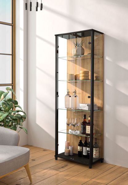 fif möbel Vitrine OPTIMA Standvitrine, Vitrinenschrank, günstig online kaufen
