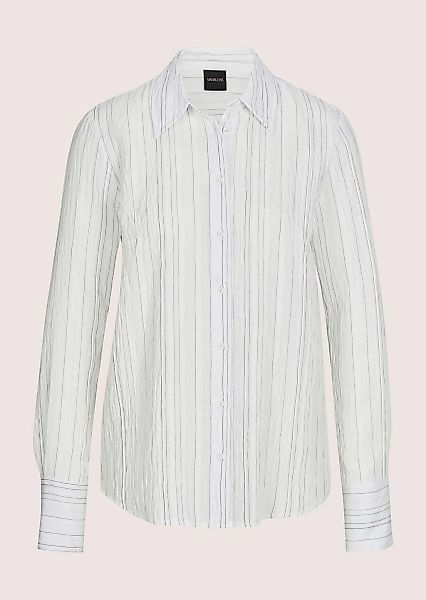 MADELEINE Hemdbluse "Hemdbluse Viskosebluse mit Streifenmuster" Hemdbluse m günstig online kaufen