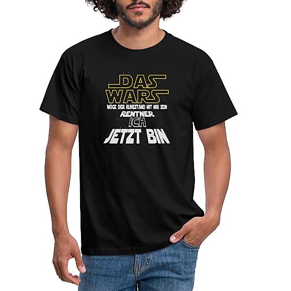 Spreadshirt T-Shirt Ruhestand Das Wars Rentner günstig online kaufen