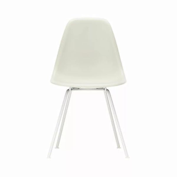 Stuhl DSX - Eames Plastic Side Chair plastikmaterial grau / (1950) - Beine günstig online kaufen