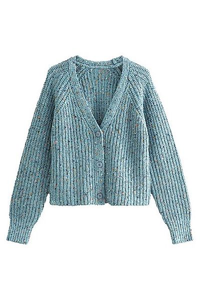 Next Strickjacke Durchgeknöpfte Strickjacke aus Noppengarn (1-tlg) günstig online kaufen