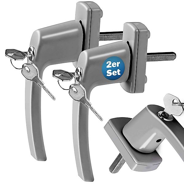 monzana Fenstergriff, 8x, Abschließbar Edelstahl 35mm günstig online kaufen