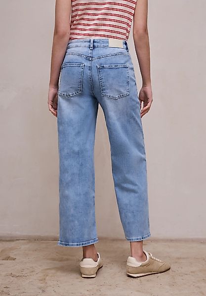 STREET ONE STUDIO Loose-fit-Jeans High Waist günstig online kaufen