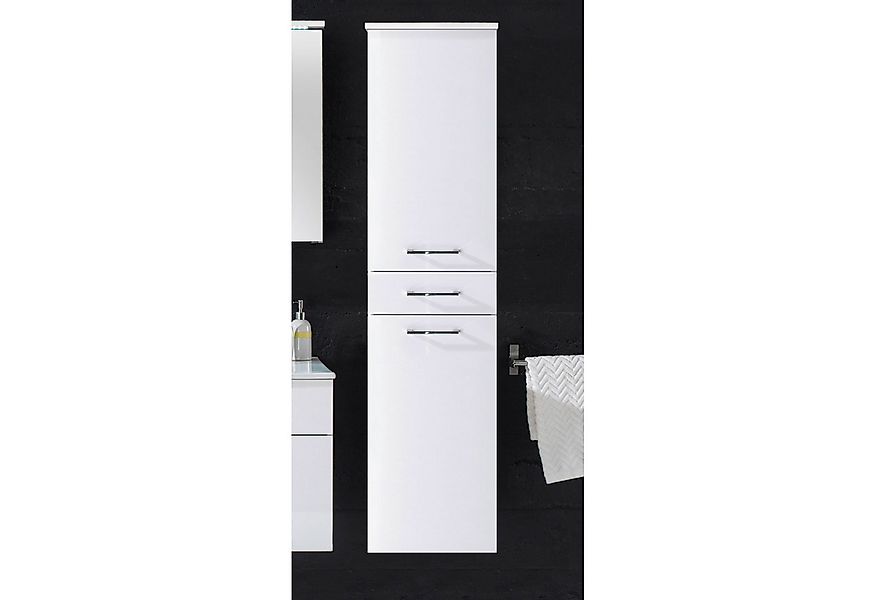 BEGA BBK Hochschrank Badschrank Splash Hochschrank weiß Hochglanz günstig online kaufen