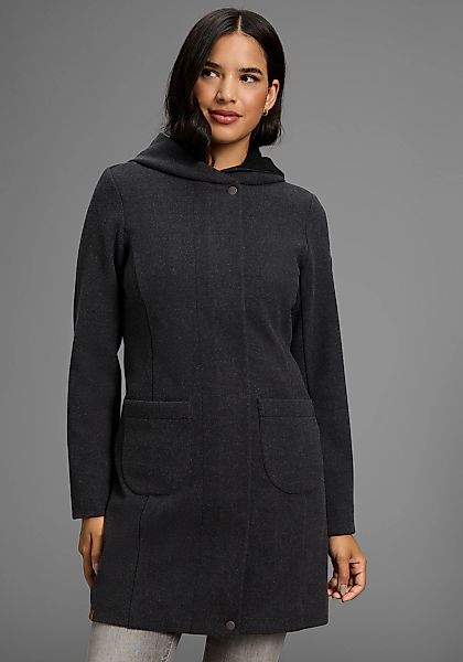 KangaROOS Kurzmantel, mit großer Kapuze und mit Fleece gefüttert günstig online kaufen