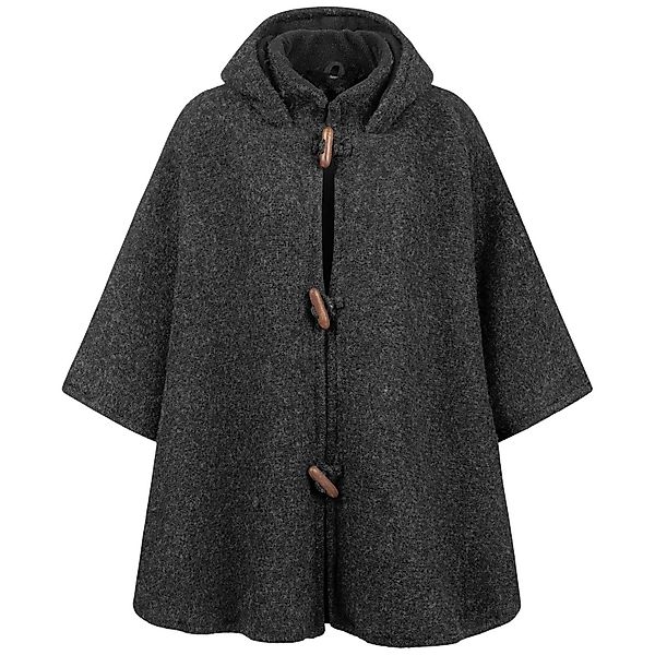 KUNST UND MAGIE Strickcape Strick Poncho+Kapuze günstig online kaufen