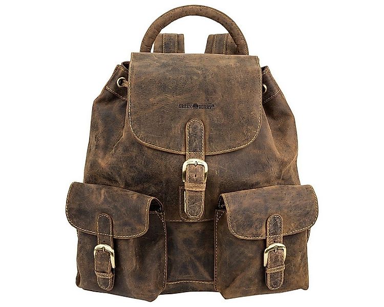 Greenburry Rucksack Vintage City Leder Rucksack Daypack 1711S-25 günstig online kaufen