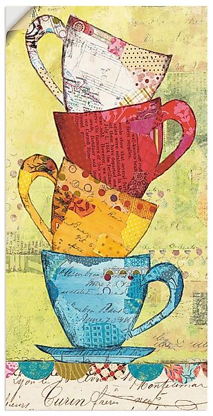 Artland Wandbild Komm zum Kaffee, Geschirr günstig online kaufen