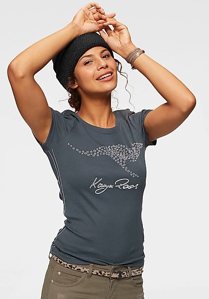 KangaROOS T-Shirt Kurzarm, sehr figurbetonte Passform günstig online kaufen