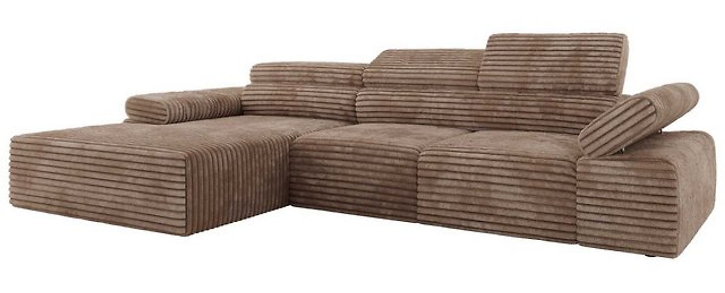 MKS MÖBEL Ecksofa RILASSO L, Set, moderne Ecksofa, Wellenfedern, Polyuretha günstig online kaufen