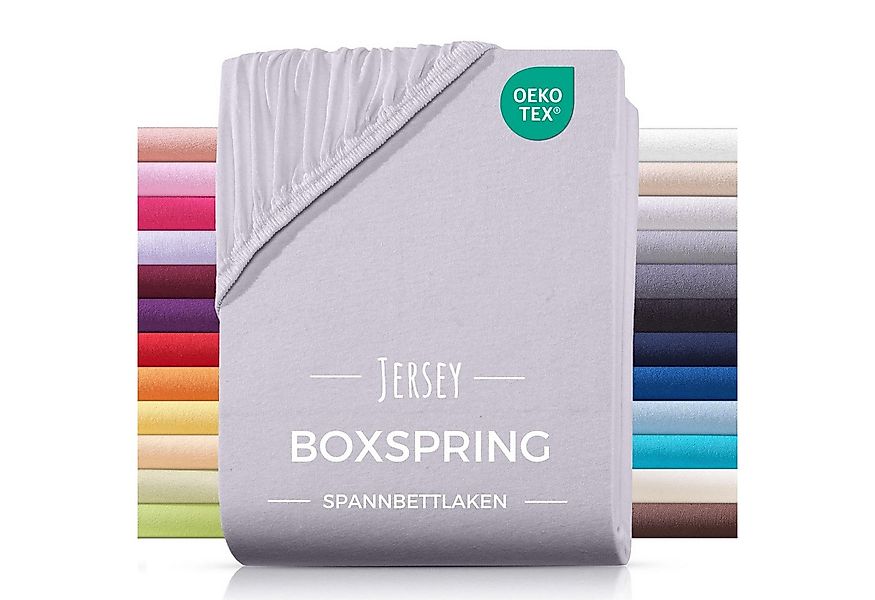 Carpe Sonno Spannbettlaken Boxspringbett Wasserbett Jersey 180x200 180x220 günstig online kaufen