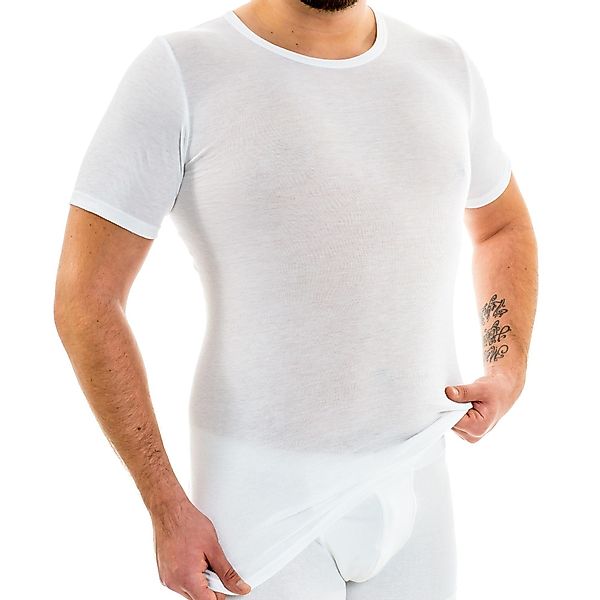 HERMKO Unterziehshirt 3847 Herren extralanges kurzarm günstig online kaufen
