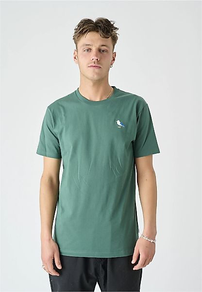 Cleptomanicx T-Shirt "Embro Gull" 1 Stk. tlg. mit Gull-Stickerei günstig online kaufen