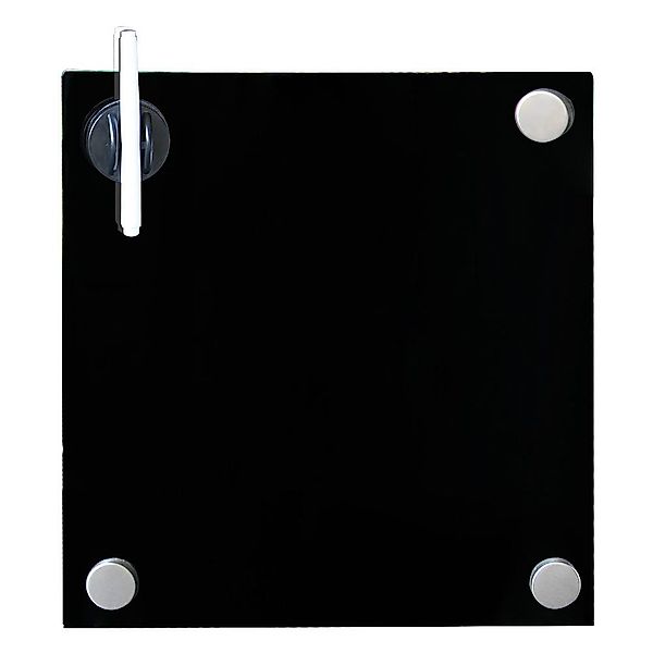 Mucola Magnettafel Glasmagnettafel Schwarz Memoboard Wandtafel günstig online kaufen