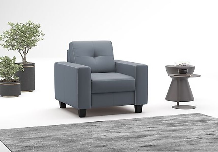 Home affaire Sessel »Varese« Kreuznaht in beige günstig online kaufen