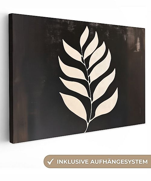 OneMillionCanvasses® Leinwandbild Klinge - Weiß - Minimalistisch, Fotodruck günstig online kaufen
