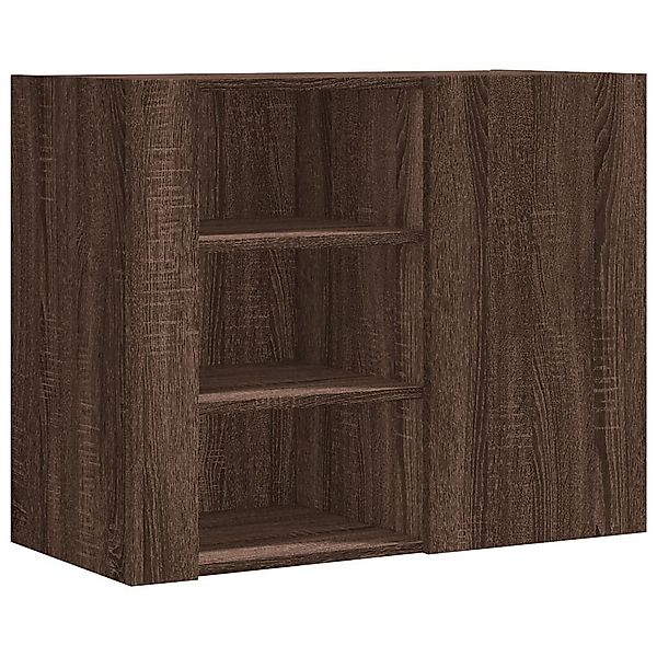vidaXL Regal Wandregal Braun Eichen-Optik 75x35x60 günstig online kaufen