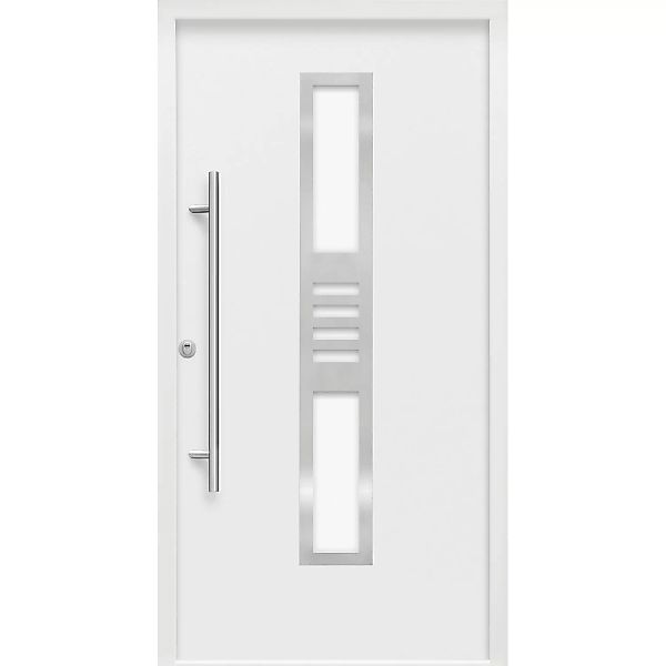 Sicherheits-Haustür ThermoSpace Köln Prime RC2 Komfort Weiß 110 x 210 cm L günstig online kaufen